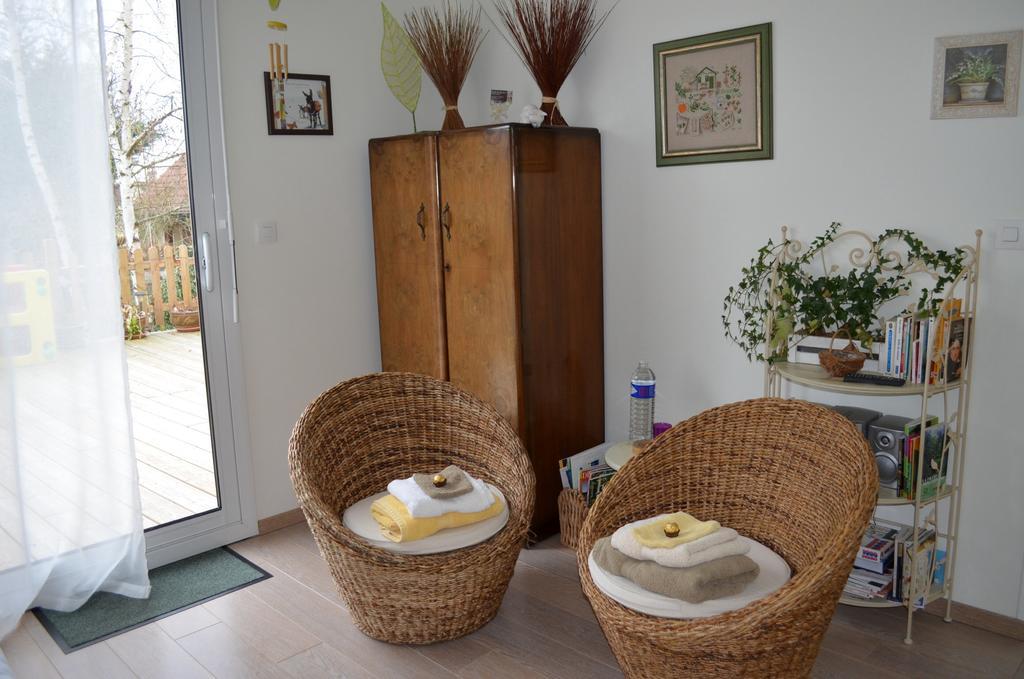 Bed and Breakfast Couette Et Cafe Creme Le Coudray Zimmer foto